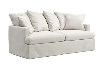 Menard 3-seters Dyp Stoffsofa - Beige - Møbler - Sofaer - Sofa 3 seter