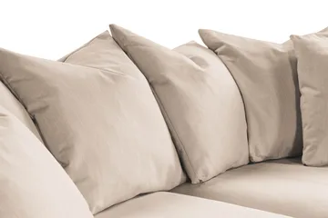 Menard 3-seters Dyp Stoffsofa - Beige - Møbler - Sofaer - Sofa 3 seter