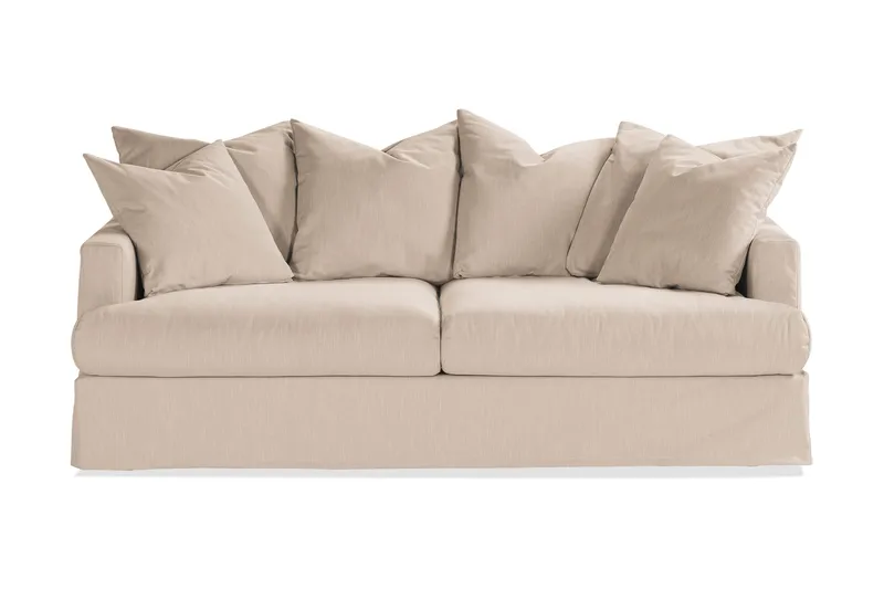 Menard 3-seters Dyp Stoffsofa - Beige - Møbler - Sofaer - Sofa 3 seter