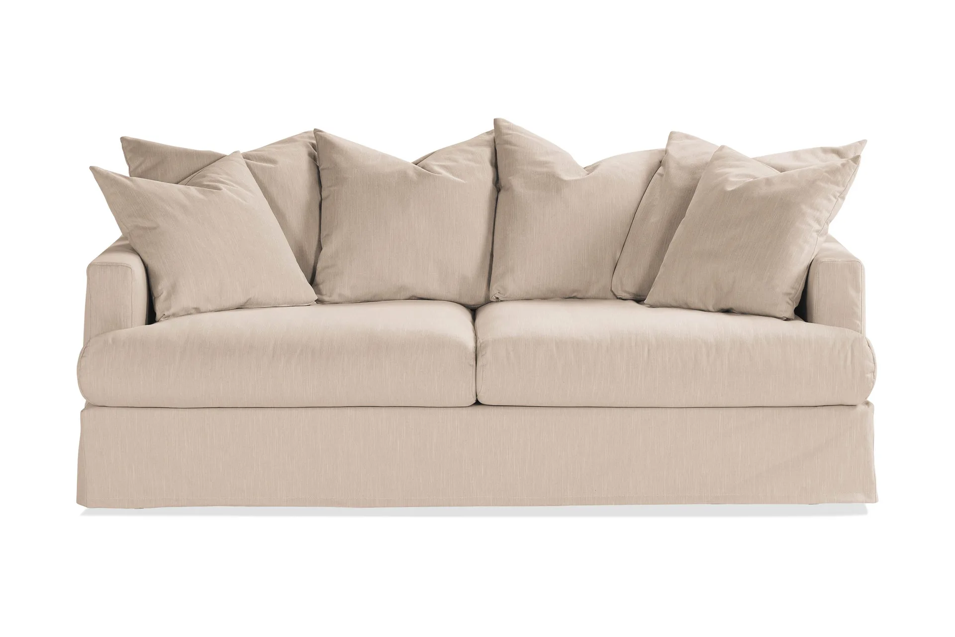 Menard 3-seters Dyp Stoffsofa - Beige