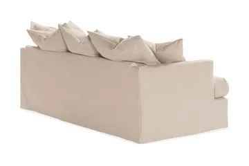 Menard 3-seters Dyp Stoffsofa - Beige - Møbler - Sofaer - Sofa 3 seter
