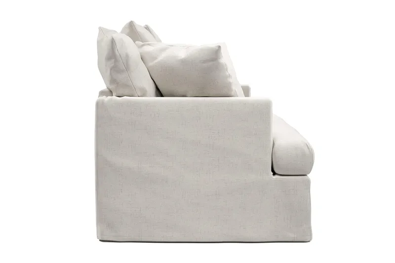 Menard 3-seters Dyp Stoffsofa - Beige - Møbler - Sofaer - Sofa 3 seter