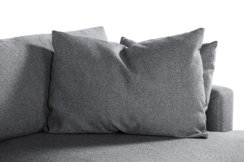Menard 3-seters Dyp Stoffsofa - Grå - Møbler - Sofaer - Sofa 3 seter