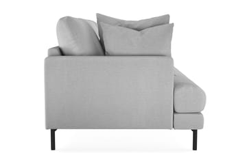 Menard 3-seters Dyp Stoffsofa - Lys grå - Møbler - Sofaer - Sofa 3 seter