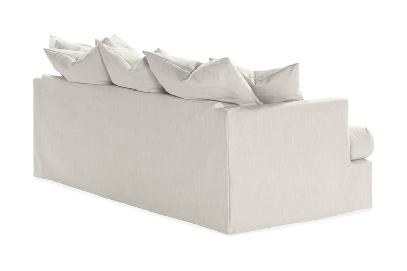 Menard 3-seters Dyp Stoffsofa - Lys grå - Møbler - Sofaer - Sofa 3 seter