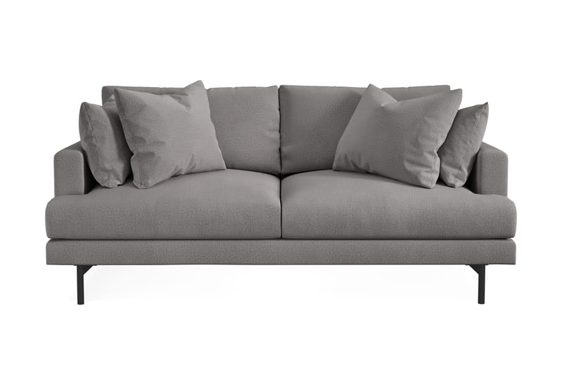 Menard 3-seters Dyp Stoffsofa - Mørk grå - Møbler - Sofaer - Sofa 3 seter