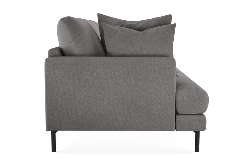 Menard 3-seters Dyp Stoffsofa - Mørk grå - Møbler - Sofaer - Sofa 3 seter