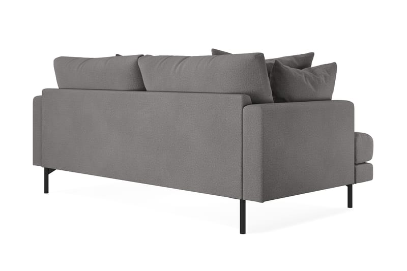 Menard 3-seters Dyp Stoffsofa - Mørk grå - Møbler - Sofaer - Sofa 3 seter