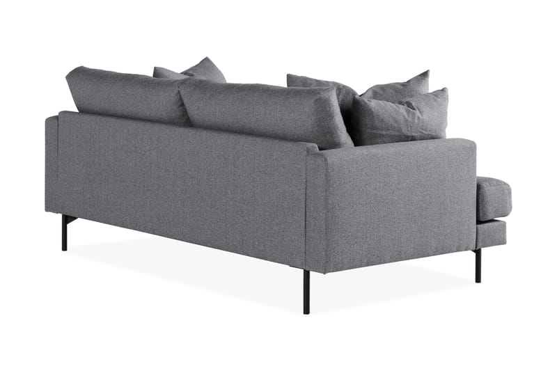 Menard 3-seters Dyp Stoffsofa - Mørk grå - Møbler - Sofaer - Sofa 3 seter