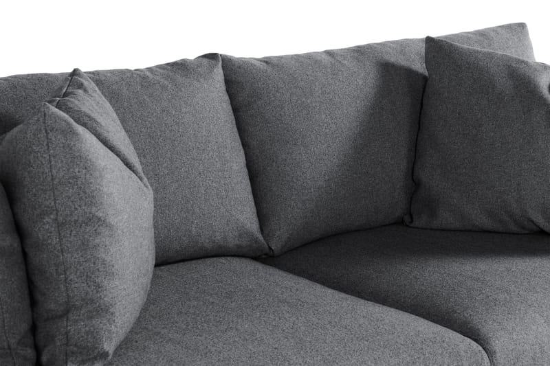 Menard 3-seters Dyp Stoffsofa - Mørk grå - Møbler - Sofaer - Sofa 3 seter