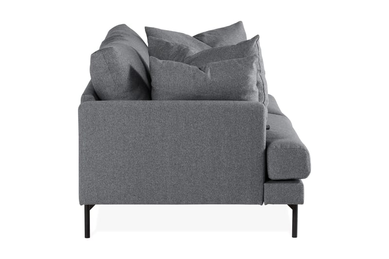 Menard 3-seters Dyp Stoffsofa - Mørk grå - Møbler - Sofaer - Sofa 3 seter