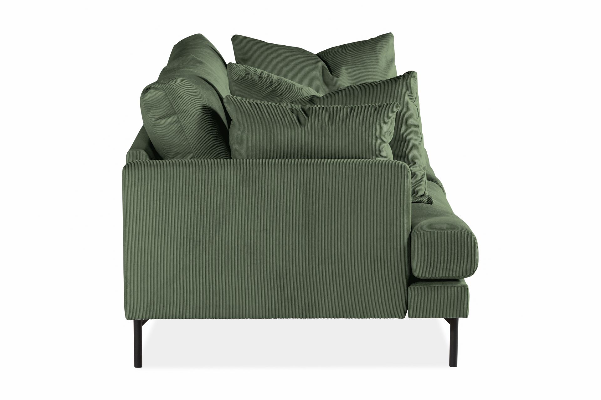 Menard 3-seters Manchestersofa - Grønn - Møbler - Sofaer - Sofa 3 seter