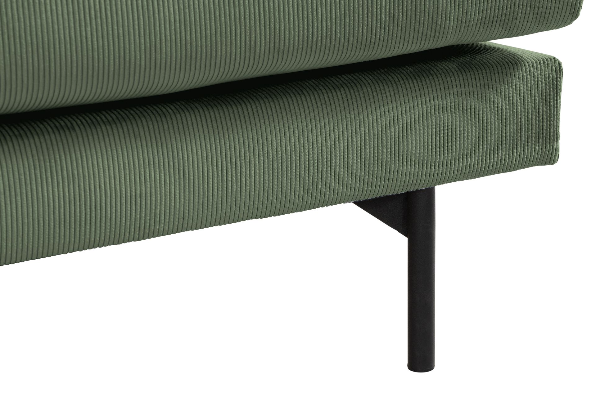 Menard 3-seters Manchestersofa - Grønn - Møbler - Sofaer - Sofa 3 seter