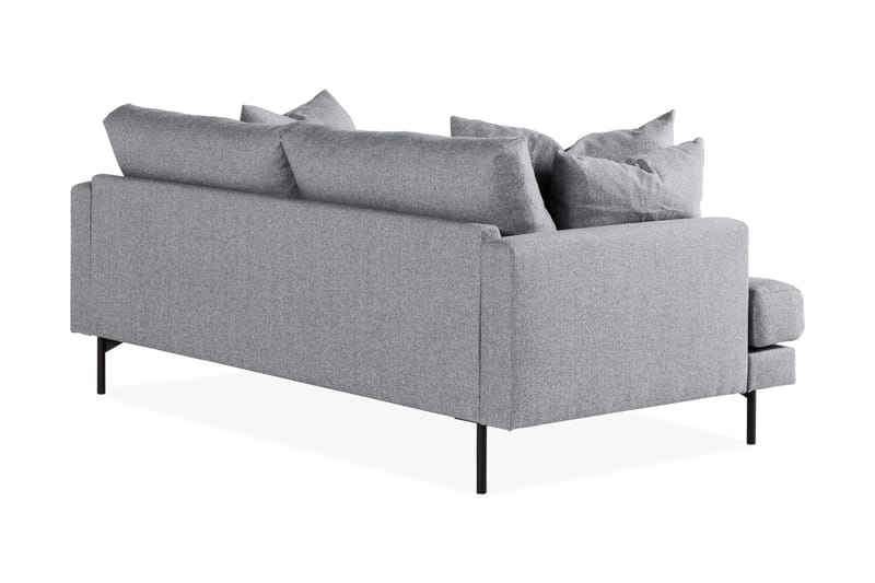 Menard 3-seters Stoffsofa - Grå - Møbler - Sofaer - Sofa 3 seter