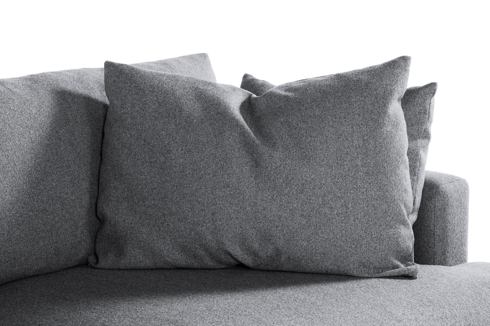 Menard 3-seters Stoffsofa - Grå - Møbler - Sofaer - Sofa 3 seter