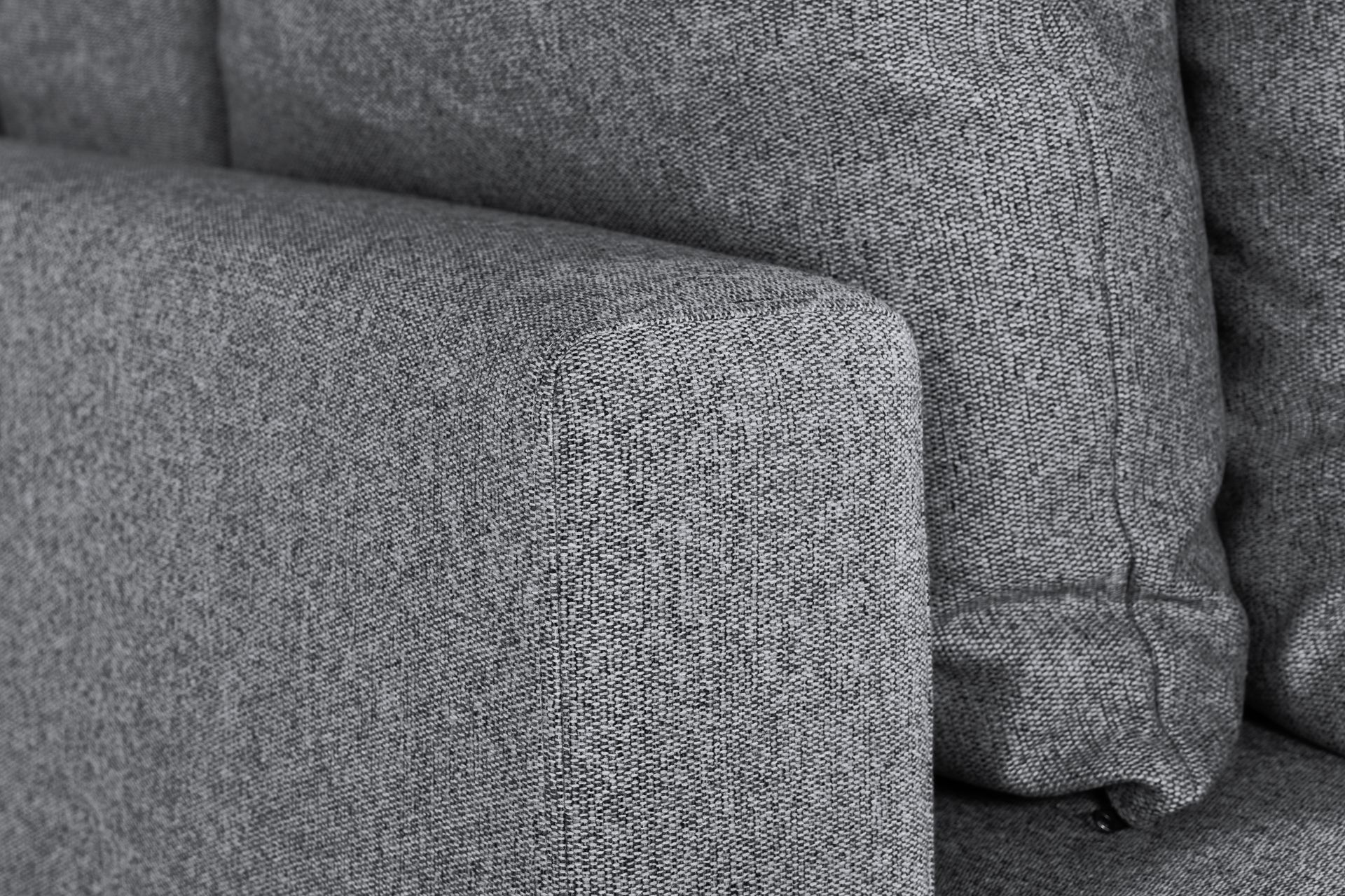 Menard 3-seters Stoffsofa - Grå - Møbler - Sofaer - Sofa 3 seter
