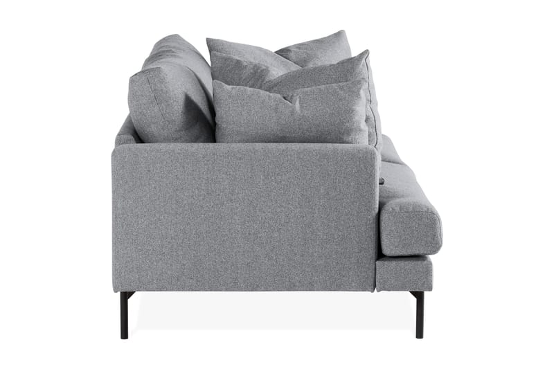 Menard 3-seters Stoffsofa - Grå - Møbler - Sofaer - Sofa 3 seter