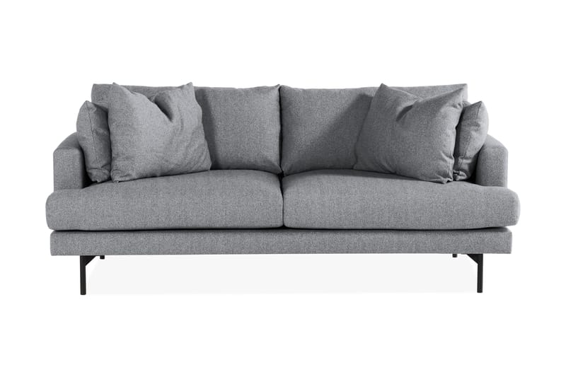 Menard 3-seters Stoffsofa - Grå - Møbler - Sofaer - Sofa 3 seter