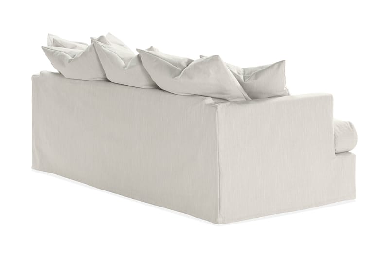 Menard 3-seters Stoffsofa - Lys grå - Møbler - Sofaer - Sofa 3 seter
