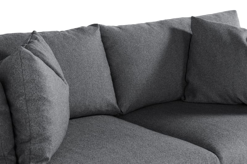 Menard 3-seters Stoffsofa - Mørk grå - Møbler - Sofaer - Sofa 3 seter