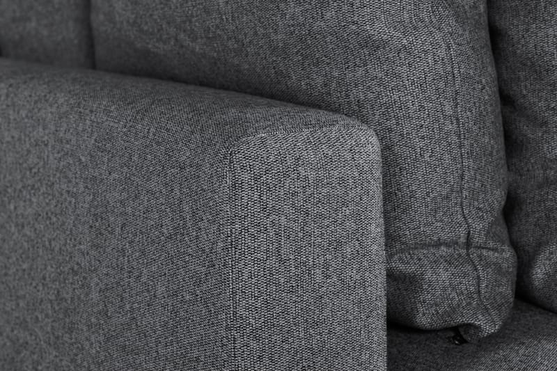 Menard 3-seters Stoffsofa - Mørk grå - Møbler - Sofaer - Sofa 3 seter