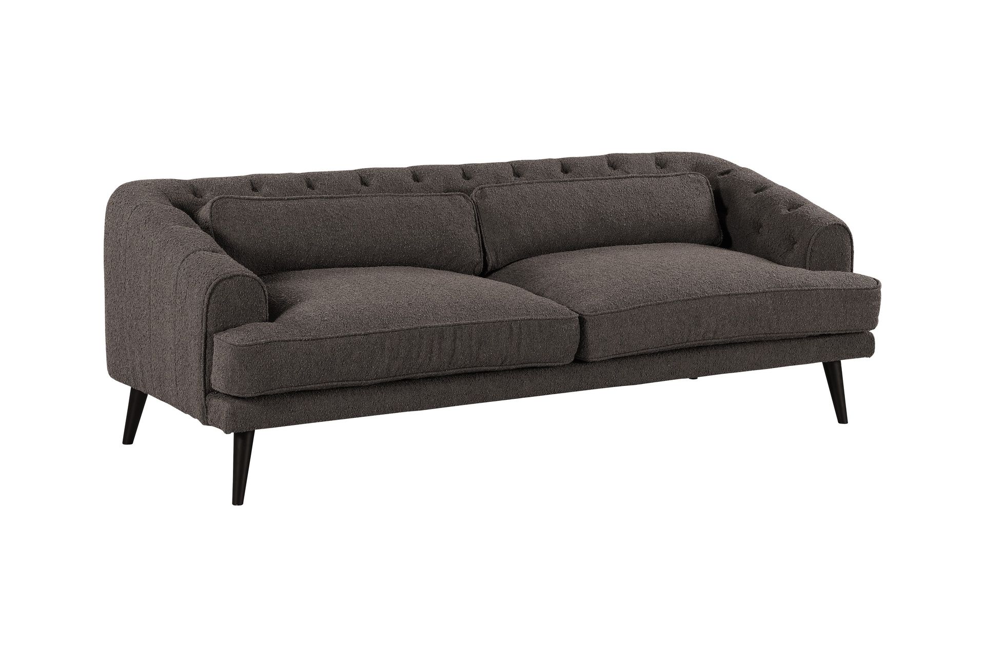 Meredith 3-seters Sofa - Grå - Møbler - Sofaer - Sofa 3 seter