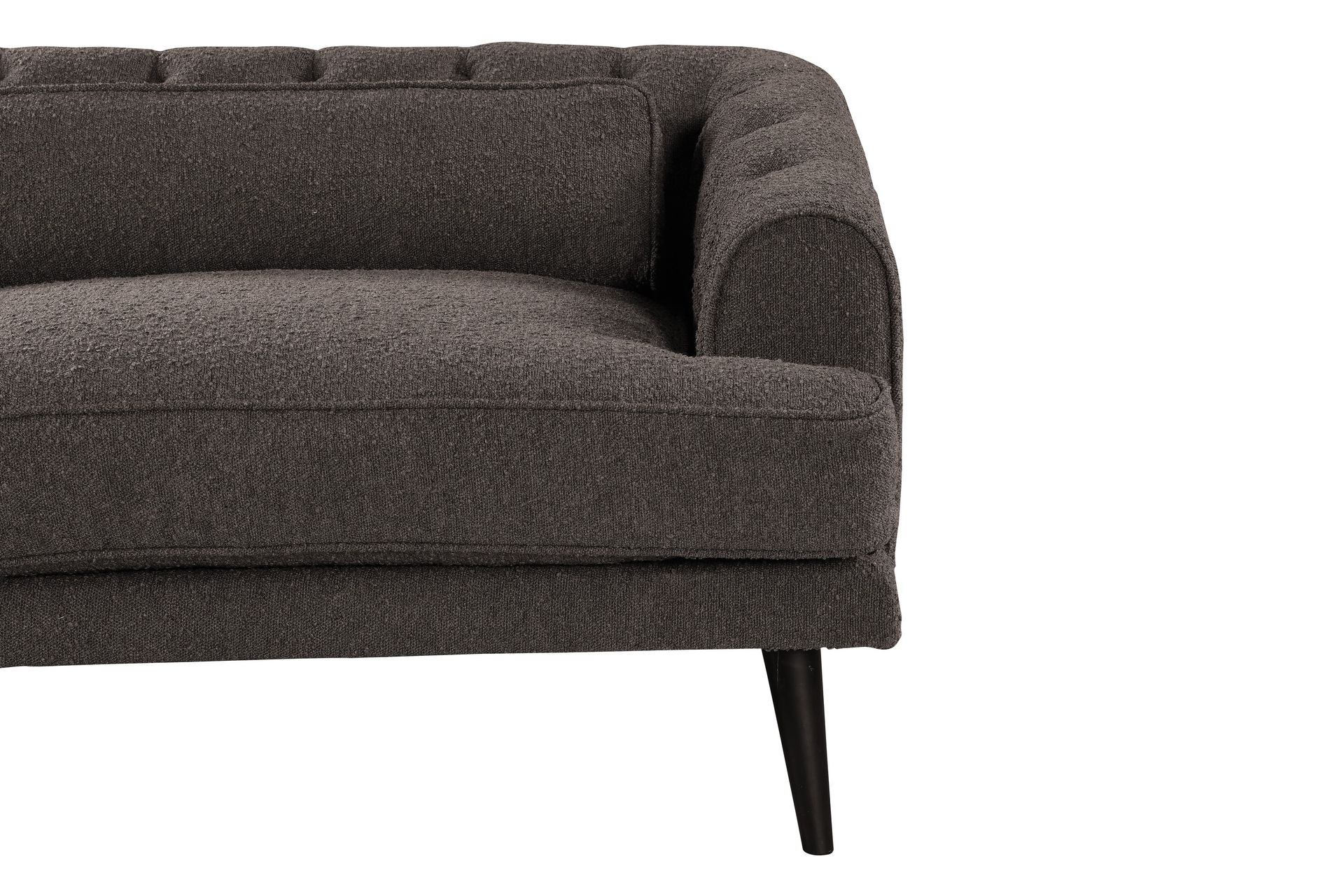 Meredith 3-seters Sofa - Grå - Møbler - Sofaer - Sofa 3 seter