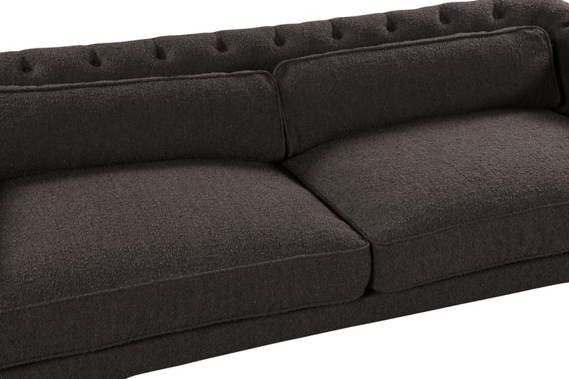 Meredith 3-seters Sofa - Grå - Sofa 3 seter