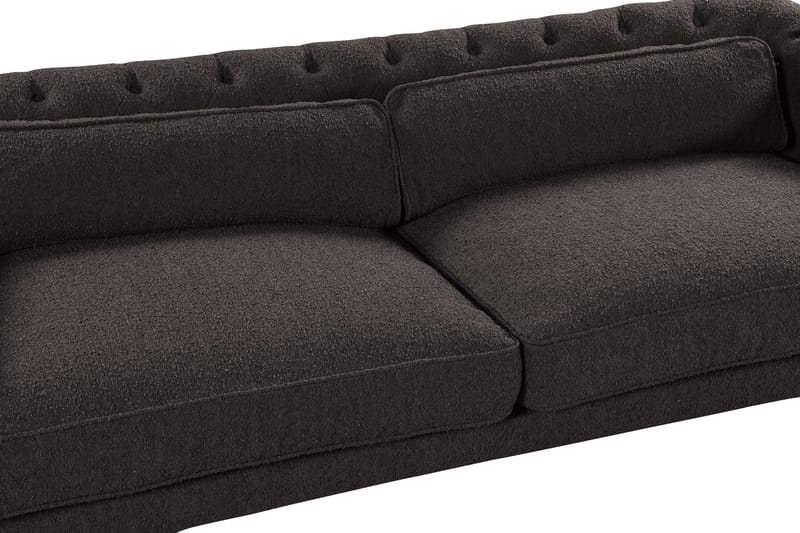 Meredith 3-seters Sofa - Grå - Møbler - Sofaer - Sofa 3 seter