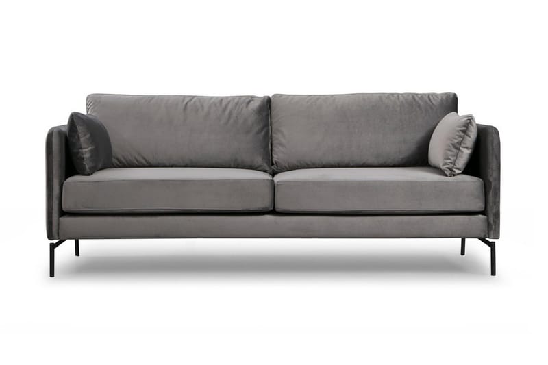 Mezonzo 3-seter Sofa - Grå - Sofa 3 seter