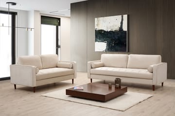 Mirrilnesh Sofa 3-seters - Beige - Møbler - Sofaer - Sofa 3 seter