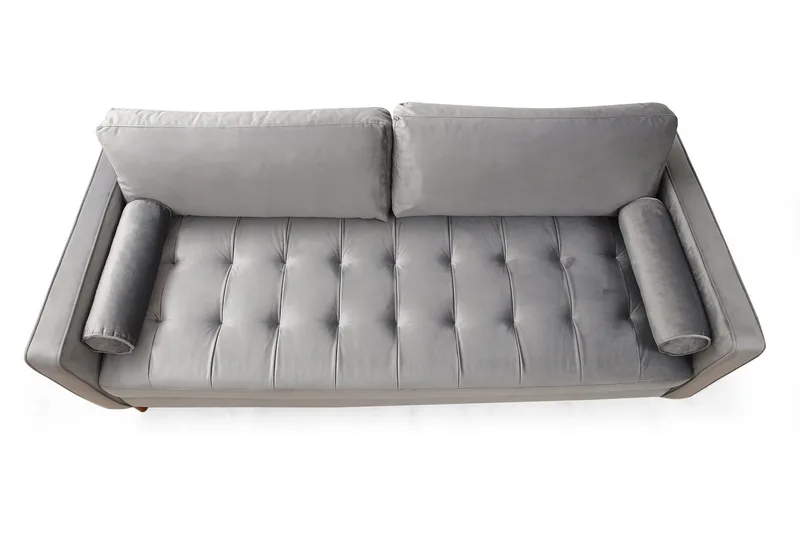 Mirrilnesh Sofa 3-seters - Lysegrå - Møbler - Sofaer - Sofa 3 seter