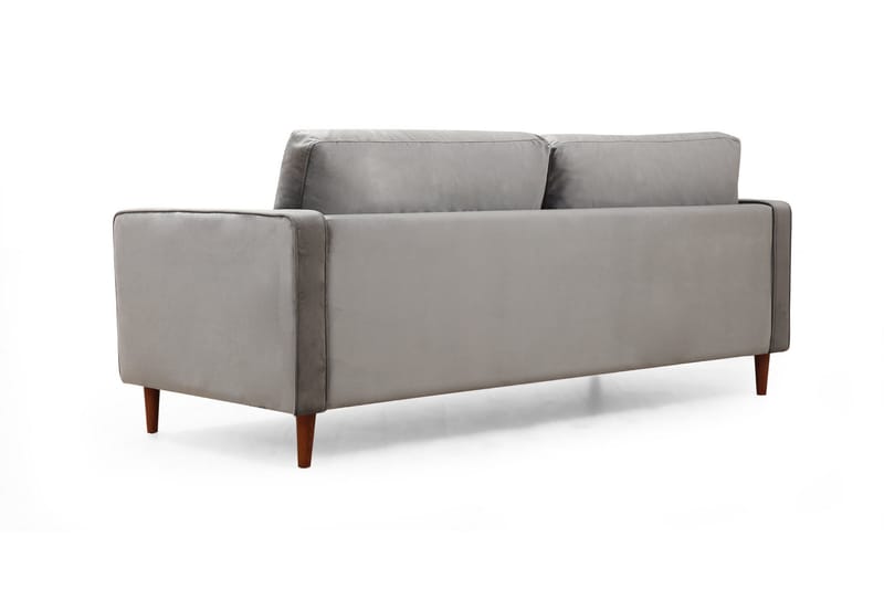 Mirrilnesh Sofa 3-seters - Lysegrå - Møbler - Sofaer - Sofa 3 seter