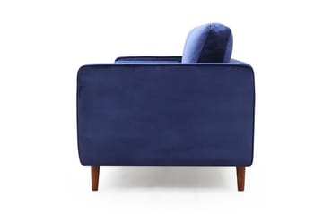 Mirrilnesh Sofa 3-seters - Marineblå - Møbler - Sofaer - Sofa 3 seter