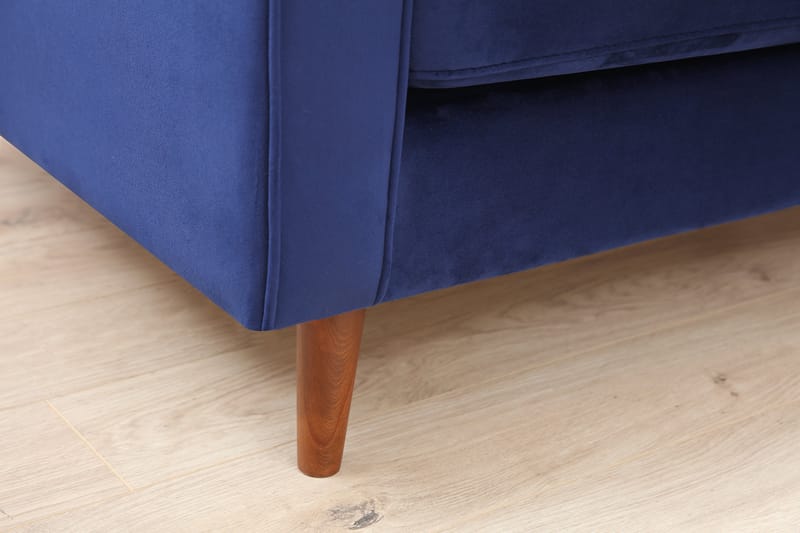 Mirrilnesh Sofa 3-seters - Marineblå - Møbler - Sofaer - Sofa 3 seter