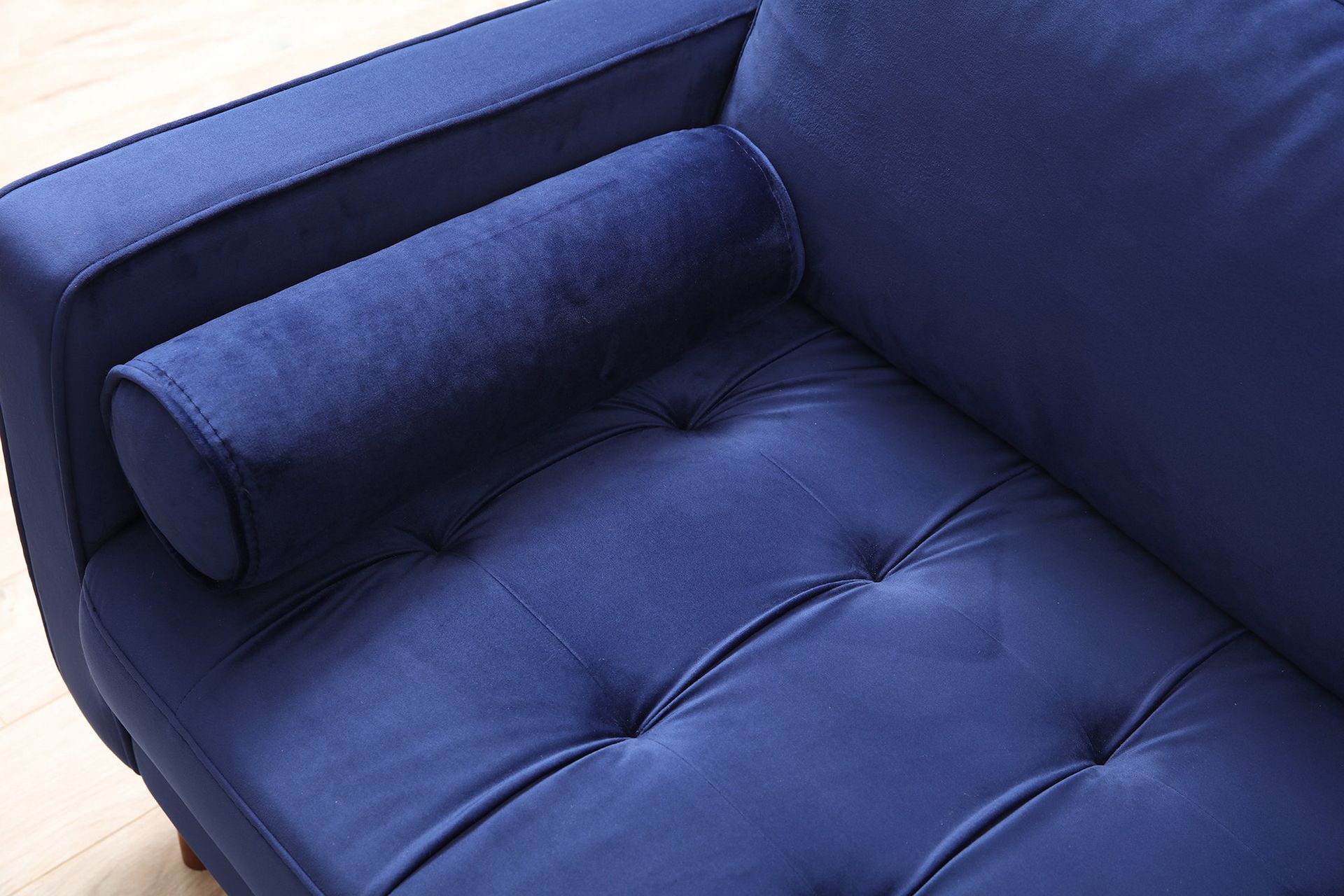 Mirrilnesh Sofa 3-seters - Marineblå - Møbler - Sofaer - Sofa 3 seter