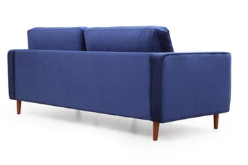 Mirrilnesh Sofa 3-seters - Marineblå - Møbler - Sofaer - Sofa 3 seter