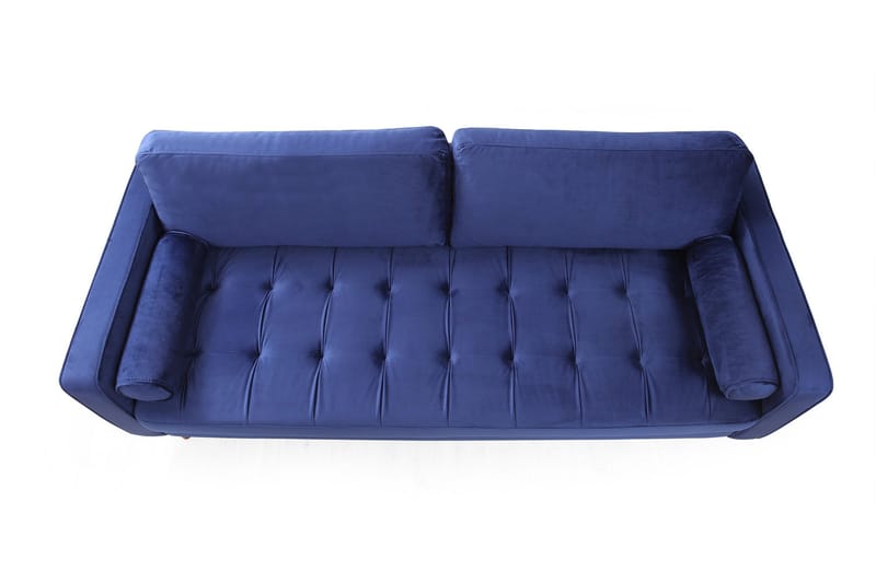 Mirrilnesh Sofa 3-seters - Marineblå - Møbler - Sofaer - Sofa 3 seter