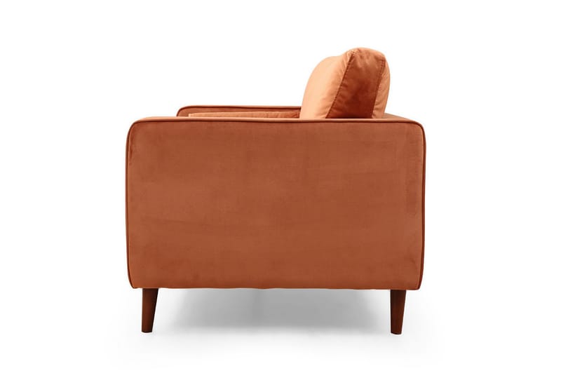 Mirrilnesh Sofa 3-seters - Oransje - Møbler - Sofaer - Sofa 3 seter