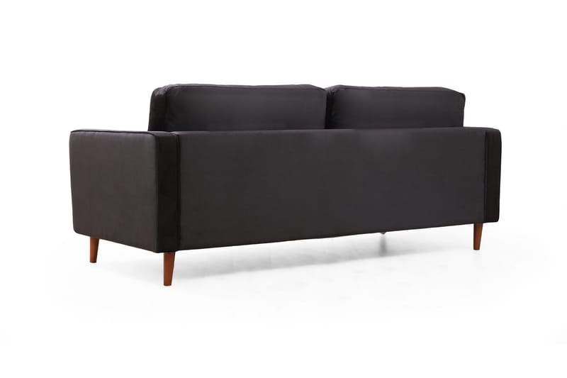 Mirrilnesh Sofa 3-seters - Svart - Sofa 3 seter