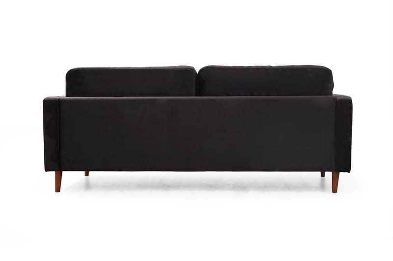 Mirrilnesh Sofa 3-seters - Svart - Møbler - Sofaer - Sofa 3 seter