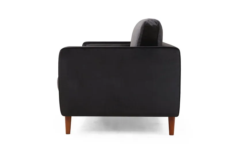 Mirrilnesh Sofa 3-seters - Svart - Møbler - Sofaer - Sofa 3 seter