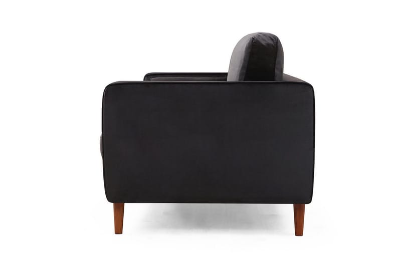 Mirrilnesh Sofa 3-seters - Svart - Møbler - Sofaer - Sofa 3 seter