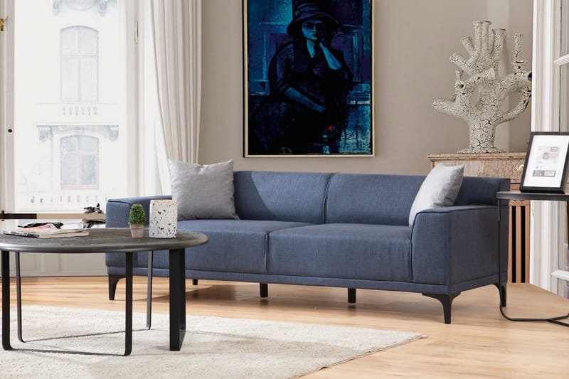 Mississauga Sofa 3-seters - Blå - Møbler - Sofaer - Sofa 3 seter