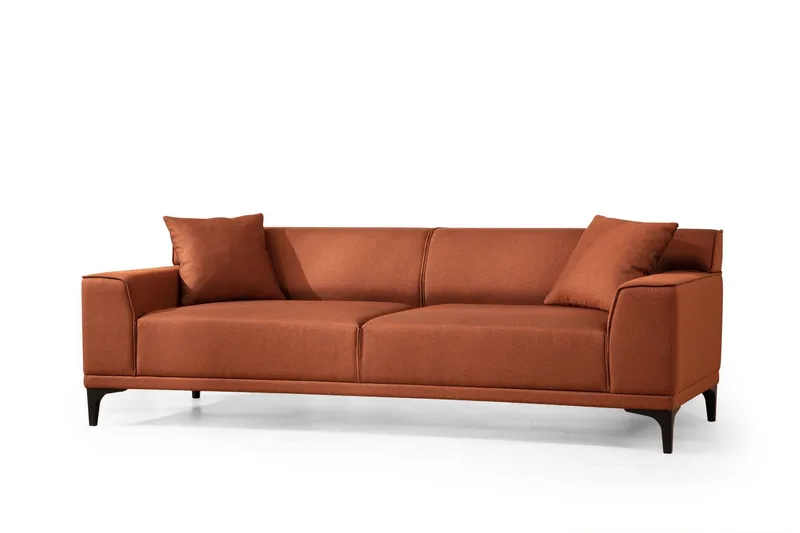 Mississauga Sofa 3-seters - Oransje - Møbler - Sofaer - Sofa 3 seter