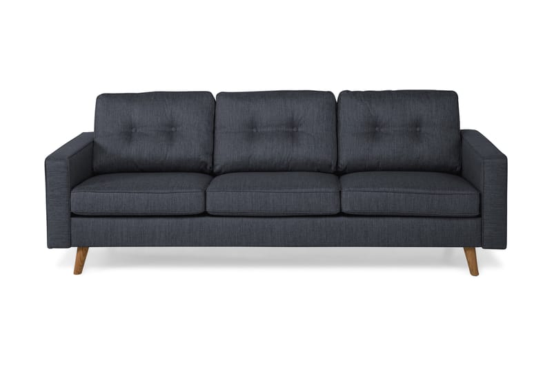 Monroe 3-seters Stoffsofa - Blå - Møbler - Sofaer - Sofa 3 seter