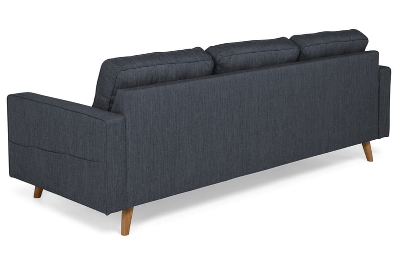 Monroe 3-seters Stoffsofa - Blå - Møbler - Sofaer - Sofa 3 seter