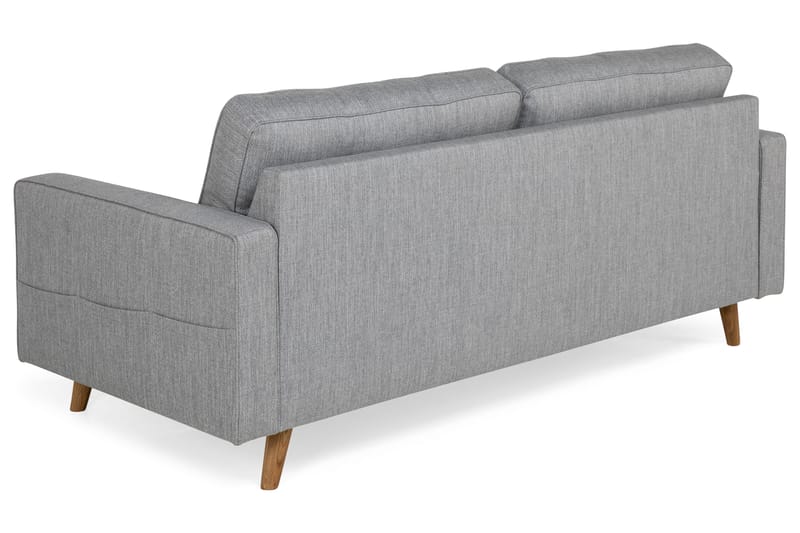 Monroe 3-seters Stoffsofa - Lys grå - Møbler - Sofaer - Sofa 3 seter