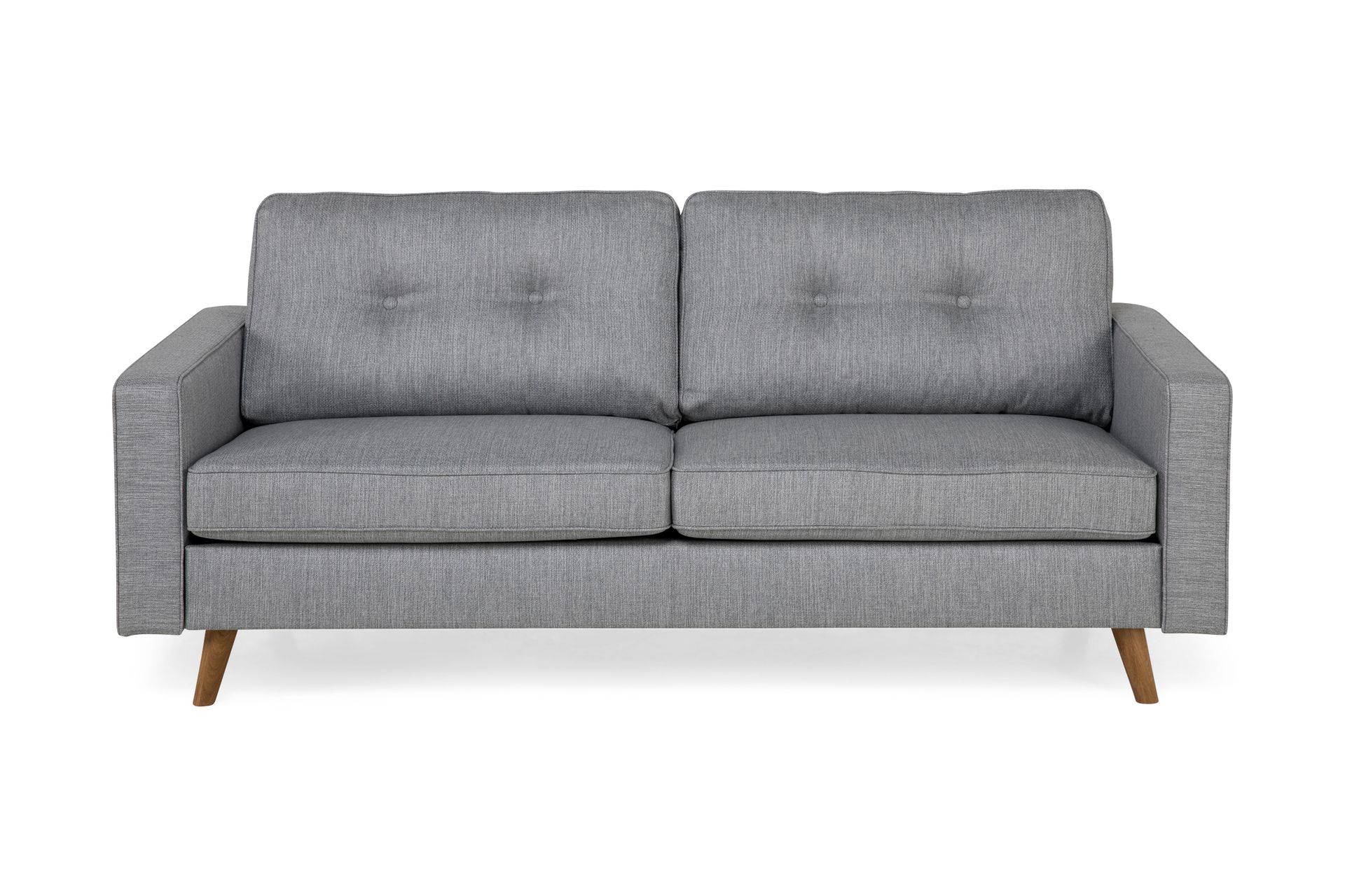 Monroe 3-seters Stoffsofa - Lys grå - Møbler - Sofaer - Sofa 3 seter