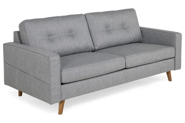 Monroe 3-seters Stoffsofa - Lys grå - Møbler - Sofaer - Sofa 3 seter